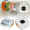 Compact PVC Jewelry Box - Suitable for Organizing Earrings, Chains & Travel