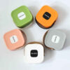 Compact PVC Jewelry Box - Suitable for Organizing Earrings, Chains & Travel