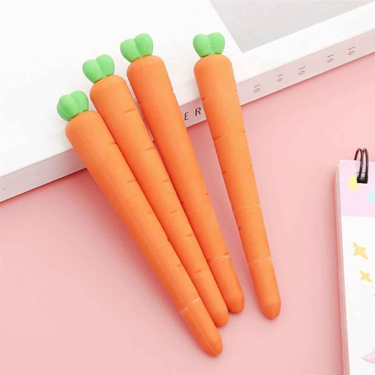 Cute Carrot Eraser – Fun & Functional Desk Must-Have