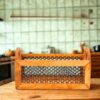 Decorative Bottle Stand with Heart Handle Design - Suitable for Water, Juice & Beverages