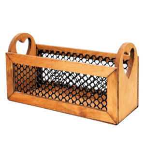 Decorative Bottle Stand with Heart Handle Design – Suitable for Water, Juice & Beverages