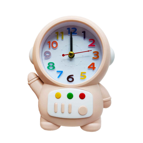Desk Clock with in Astronaut-Inspired Fantasy Style