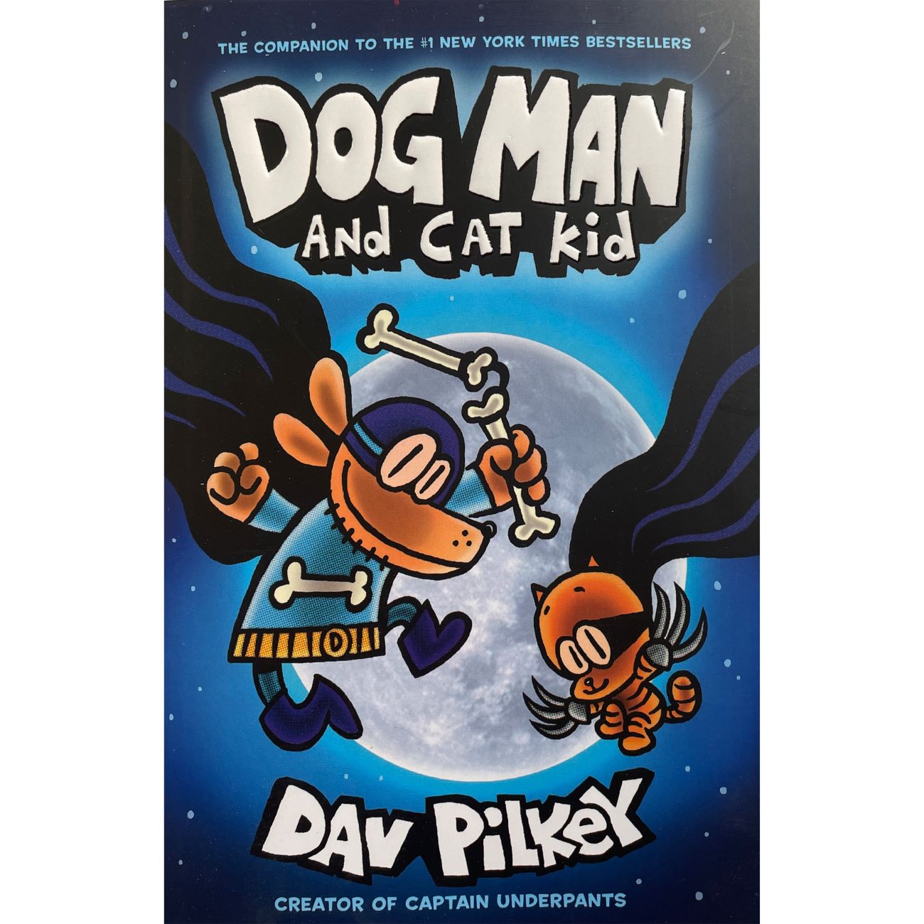Dog Man 4 - Dog Man and Cat Kid by Dav Pilkey (English)