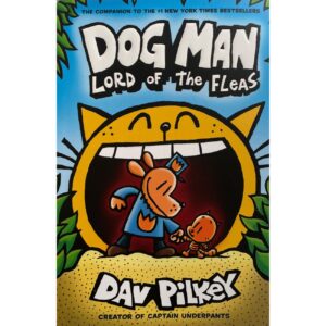 Dog Man 5- Lord of the Fleas by Dav Pilkey (English)