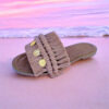 Dusty Pink Macramé Sandals - Perfect for Beautiful, Confident Women