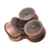 Elegant Wooden Nuts Storage Box – Perfect for Kitchen & Table Organizer