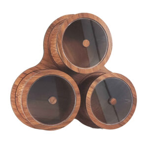 Elegant Wooden Nuts Storage Box – Perfect for Kitchen & Table Organizer