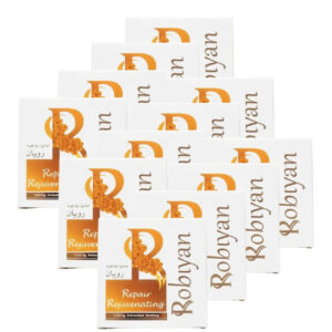 Face and Fody Wash Rubian Soap With Organic Turmeric Extract  (x12)