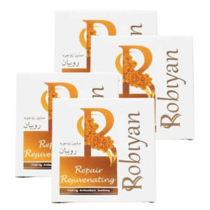 Face and Fody Wash Rubian Soap With Organic Turmeric Extract  (x4)
