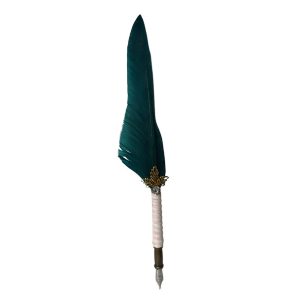 Feather Pen Set with Ink Bottle – Perfect Gift for Writers