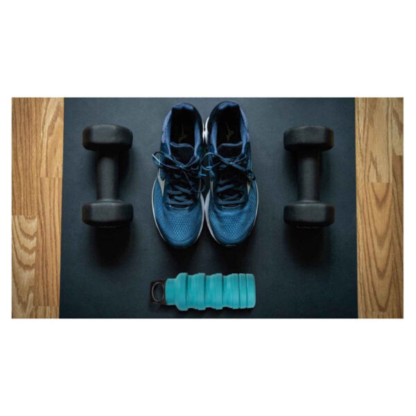 Flexible Silicone Water Bottle – Easy to Carry, Ideal for Hiking, Running & Cycling