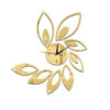 Floral 3D Clock Kit – DIY Plastic Wall Art Clock with Flower Motif (1)