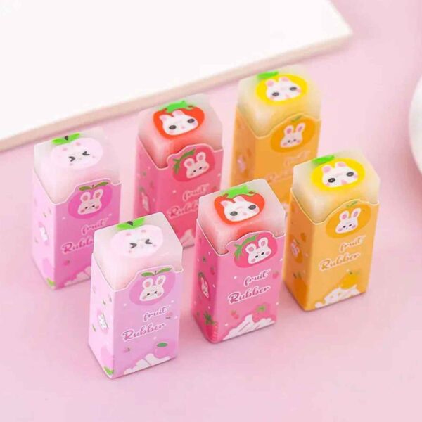 Fresh Fruit Erasers – Perfect for Kids, Gifts & Stationery Lovers (1)