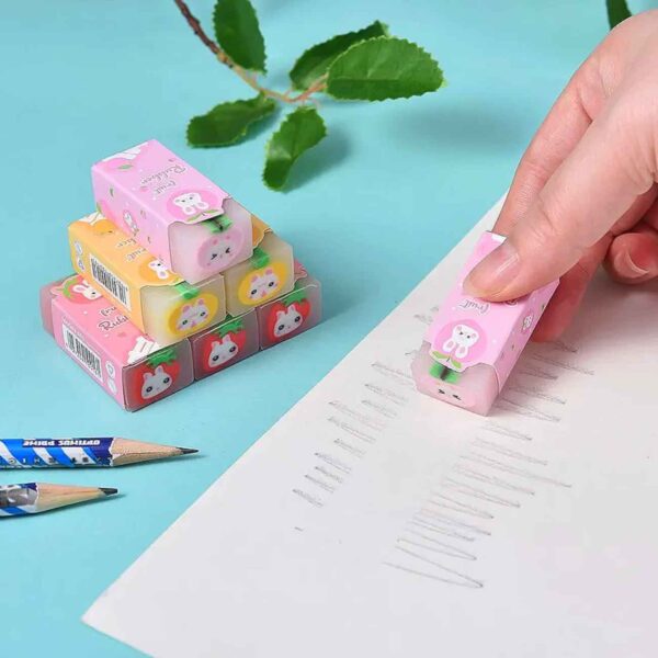 Fresh Fruit Erasers – Perfect for Kids, Gifts & Stationery Lovers