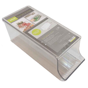 Fridge Bottle & Can Rack with Space-Saving Design, Suitable for Any Beverages