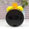 Timeless Elegance - Minimalist Black Twin Bell Clock