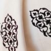 Handmade Linoleum Stamp – Traditional Design, Perfect for Fabric & Paper Printing