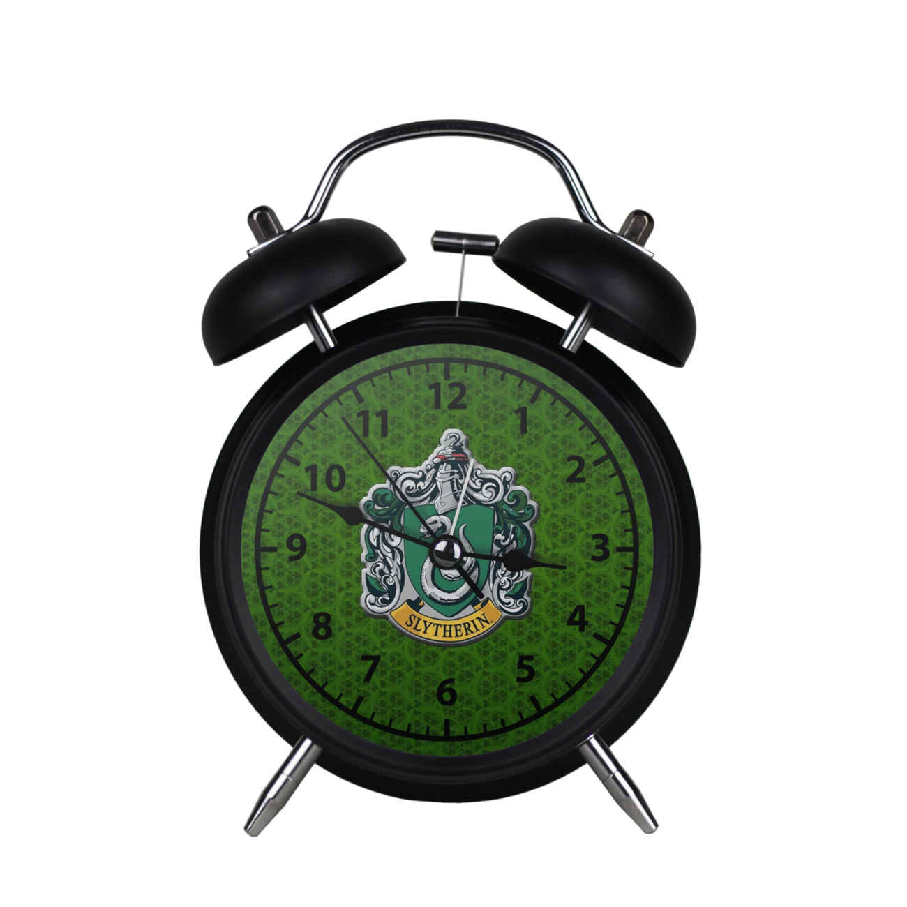 Harry Potter Clock for Everyone– Slytherin Design with Twin Bell Alarm