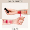 Inlay Solid Lipstick Brave Red Model - Shade Number. 350