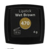 Inlay Solid Lipstick Wet Brown Model - Shade Number. 470