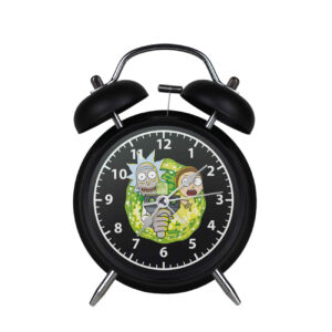 Kids Desk Clock with Rick and Morty Design – Great for Fans & Gifts
