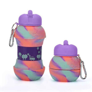 Leakproof Silicone Water Bottle – Perfect for Gym & Outdoor Adventures