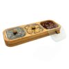 Luxury Wooden Box Organizer with Rustic Style Suitable for Dry Fruits & Nuts