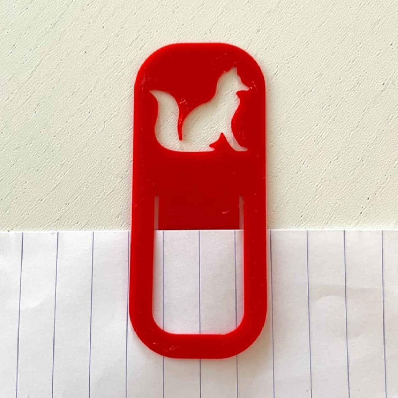 Magnetic Fox Bookmark – Keep Your Place in Novels, Notebooks & Diaries