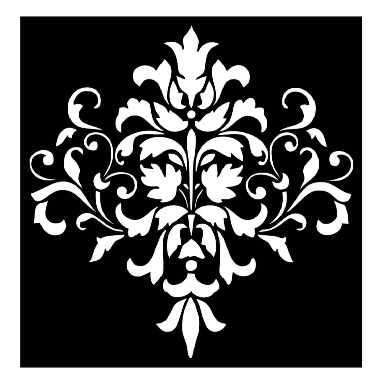 Mandala Design Stencil for Decorative Wall Painting, Floors & Crafting