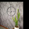 Modern Home Wall Clock – Beautiful Metal Finish in Trendy Colors