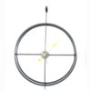 Modern Home Wall Clock – Beautiful Metal Finish in Trendy Colors (2)