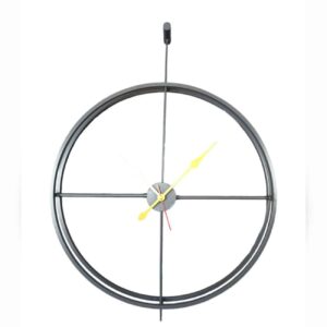 Modern Home Wall Clock – Beautiful Metal Finish in Trendy Colors