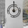 Modern Minimalist Wall Clock – Sleek Metal Design for Contemporary Homes