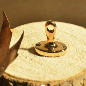 Personalized Bronze Stamp – Customizable for Office, Business, or Home Use