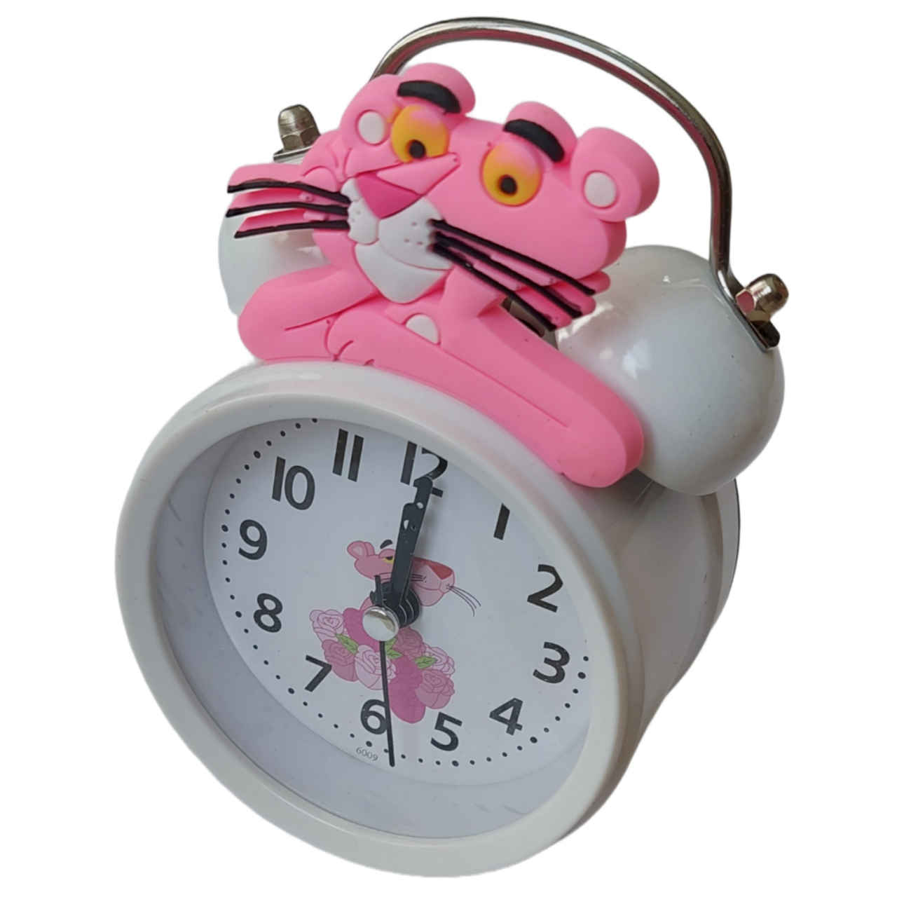 Pink Panther Twin Bell Clock – Cute & Loud Vintage Alarm