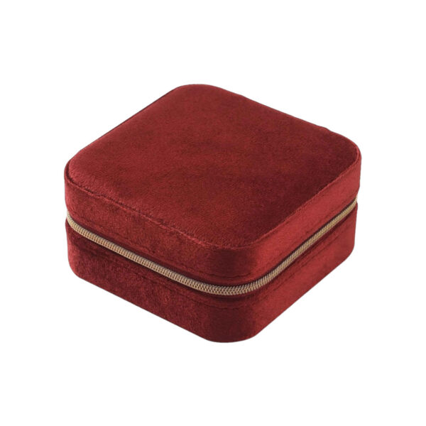 Portable Velvet Jewelry Box – Best for Travel, Wedding & Gift Giving (2)