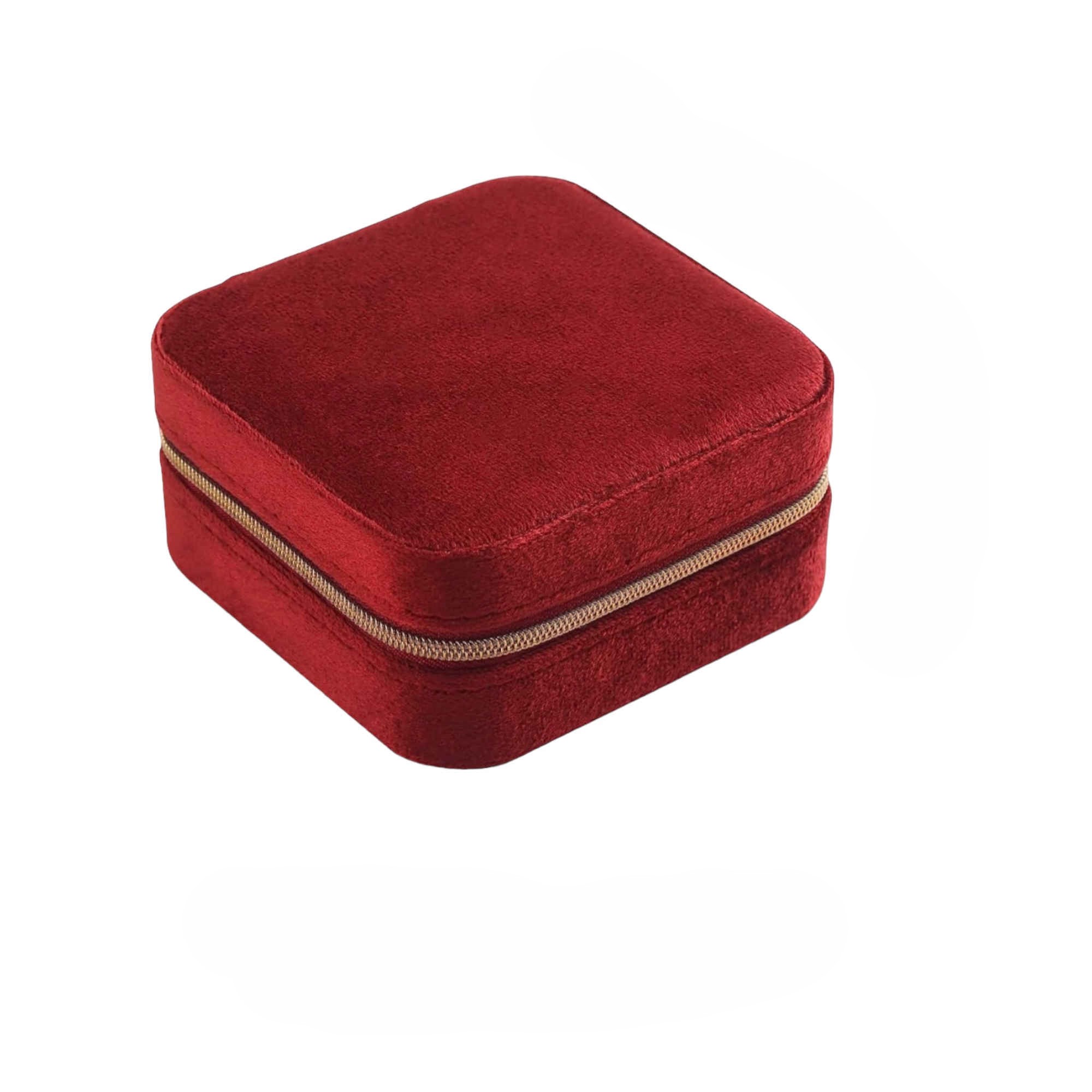 Portable Velvet Jewelry Box – Best for Travel, Wedding & Gift Giving