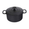 Pre-Seasoned Cast Iron Pot Size 20 – Ideal for Slow Cooking & Baking (1)