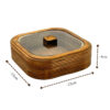 Premium Wooden Organizer Box – Stylish Storage for Home & Office