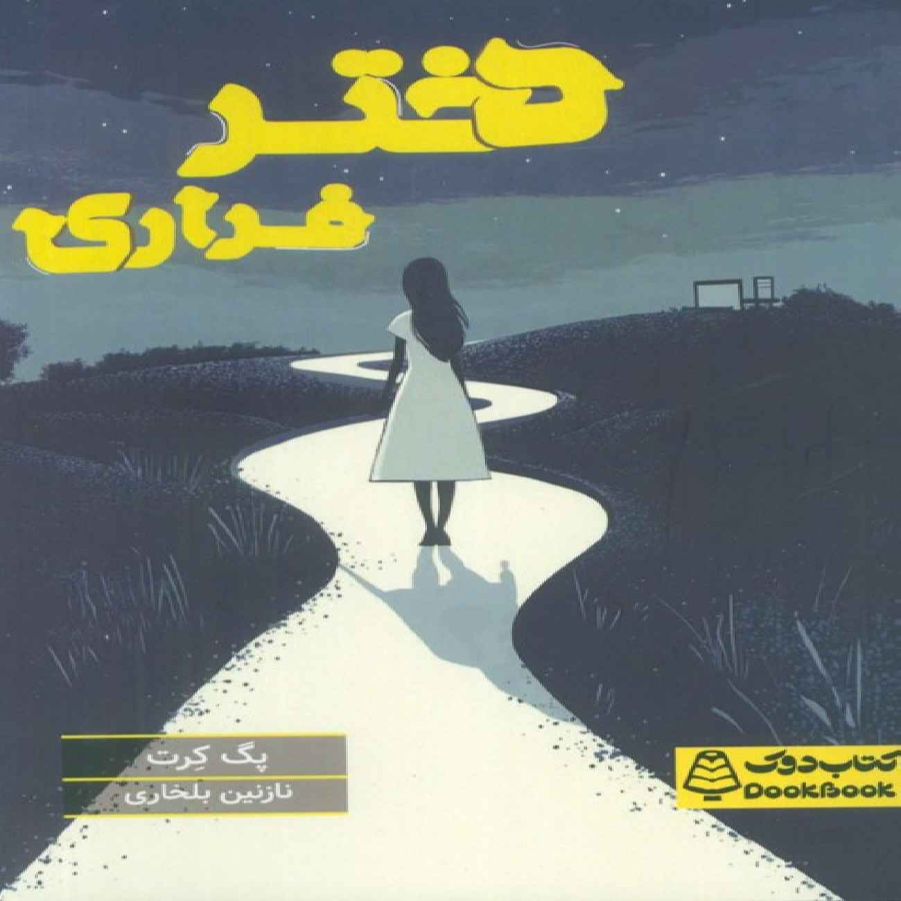 Runaway Twin Book by Peg Kehret (Farsi)