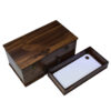 Rustic Charm Wooden Pencil Case for Artists, Students & Office Use