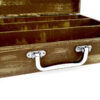 Rustic Handmade Wooden Pencil Case Perfect for Drawing and Sketch Supplies