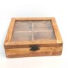 Rustic Wooden Nut Storage Box – Keeps Nuts Fresh & Organized