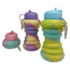 Silicone Water Bottle - Lightweight with Foldable Design for Everyday Use & Travel