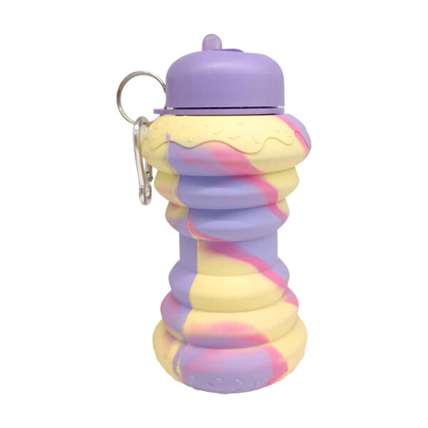 Silicone Water Bottle - Lightweight with Foldable Design for Everyday Use & Travel (3)