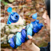 Silicone Water Bottle for Kids - Safe, Foldable & Easy to Carry