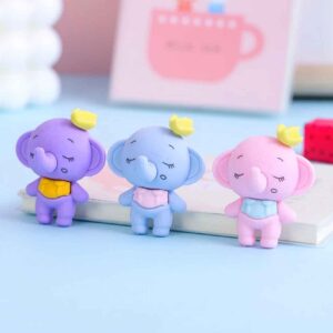 Sleepy Head Elephant-Shaped Eraser – The Cutest Way to Correct
