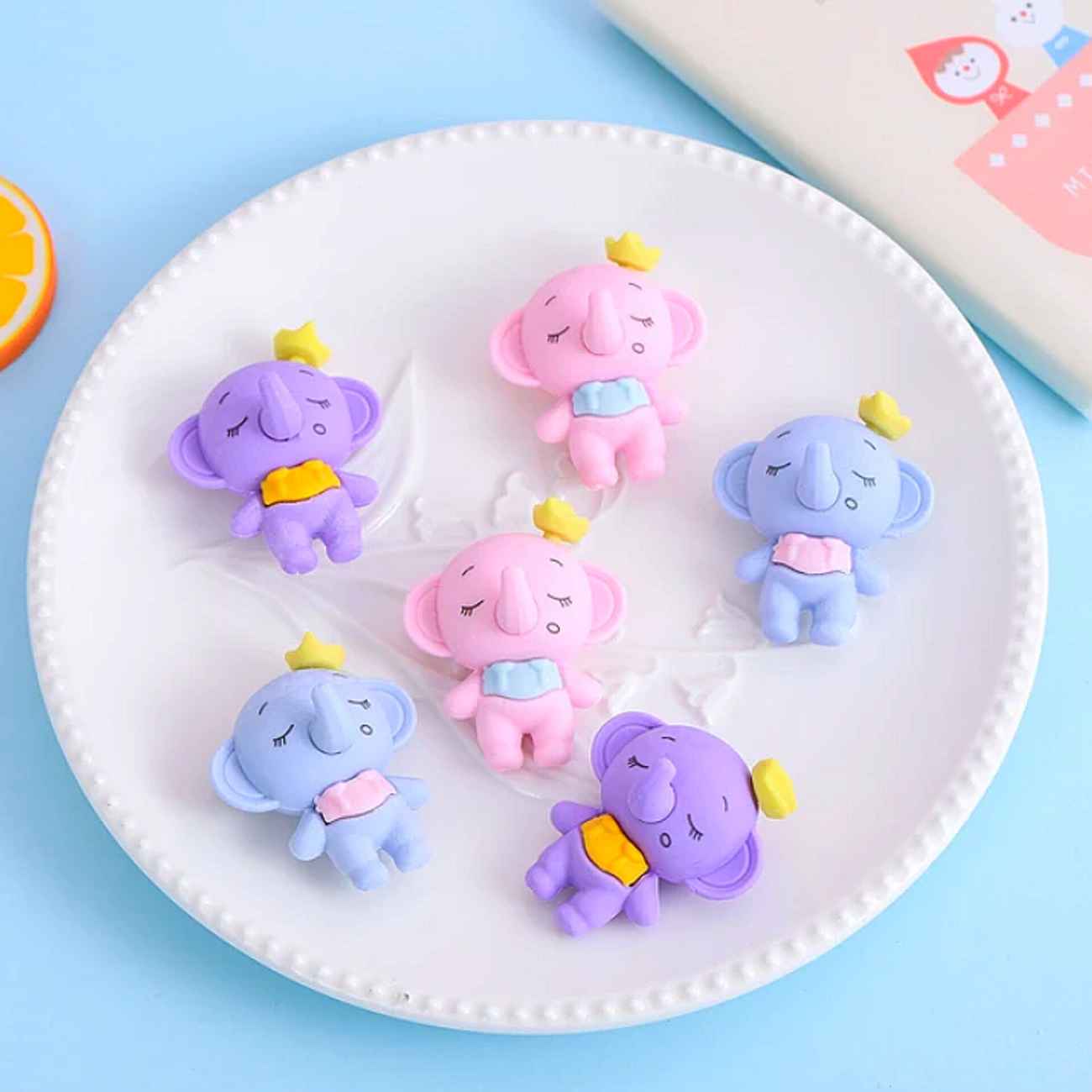 Sleepy Head Elephant-Shaped Eraser – The Cutest Way to Correct