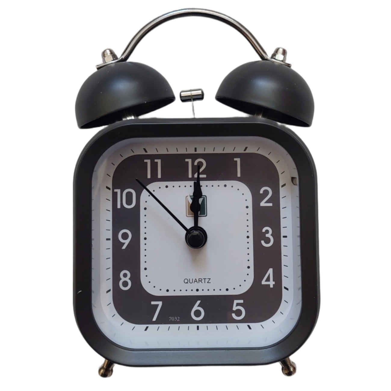 Square-Shaped Bell Clock – Retro Style, Modern Performance