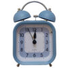 Square-Shaped Bell Clock – Retro Style, Modern Performance